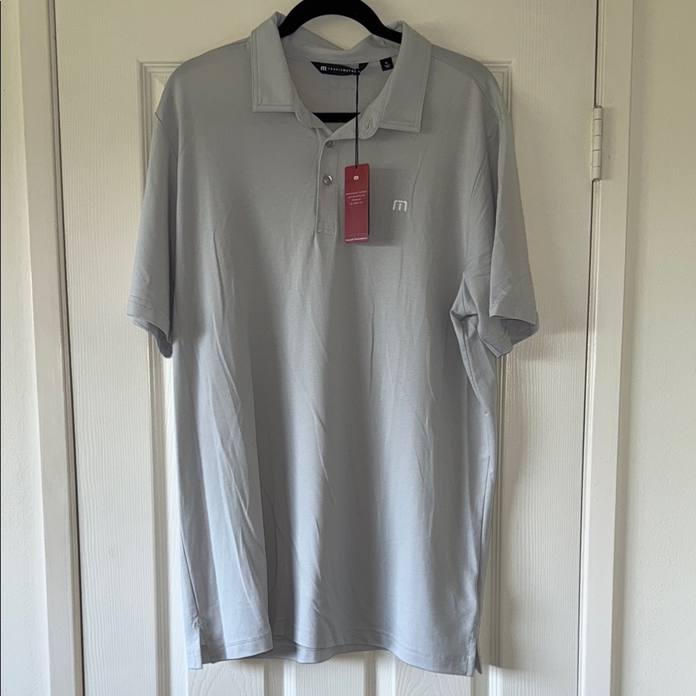 Travis Mathew Featherweight Performance Polo - Micro Chip - XL